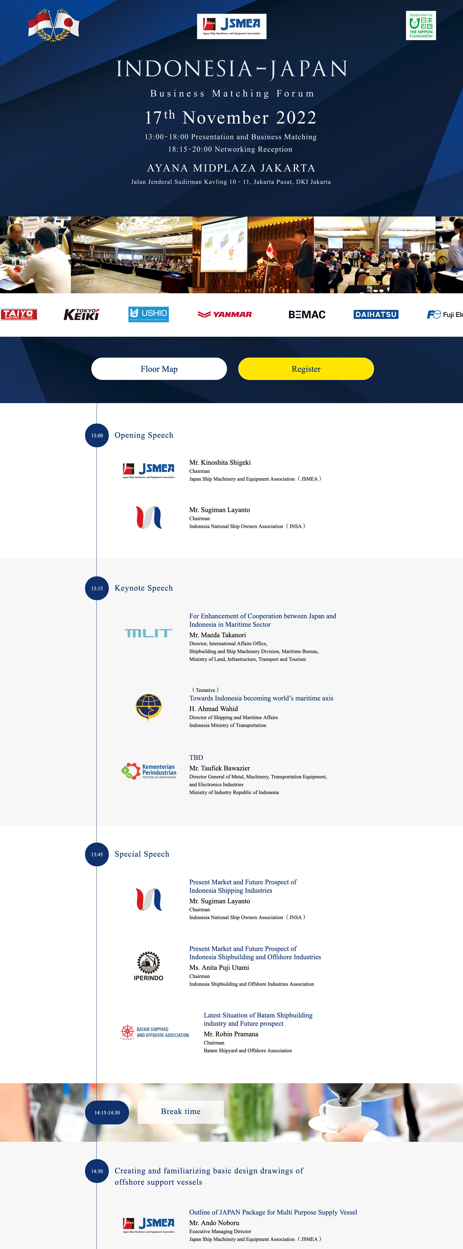 INDONESIA-JAPAN Business Matching Forum